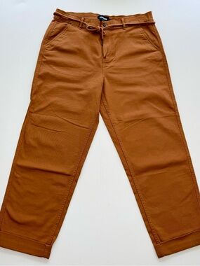RSQ Men's Chino Pants in Rust Brown